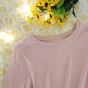 Light Pink Long Sleeve Shirt